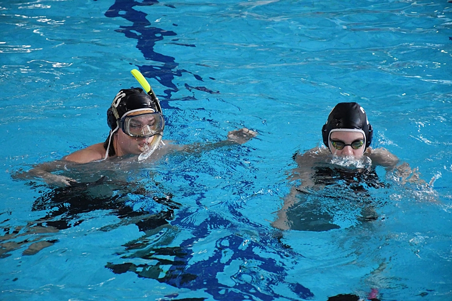 Hokej pod wodą Walenie Siemianowice Śląskie Finał WOŚP w Rudzie Śląskiej 25 I 2026